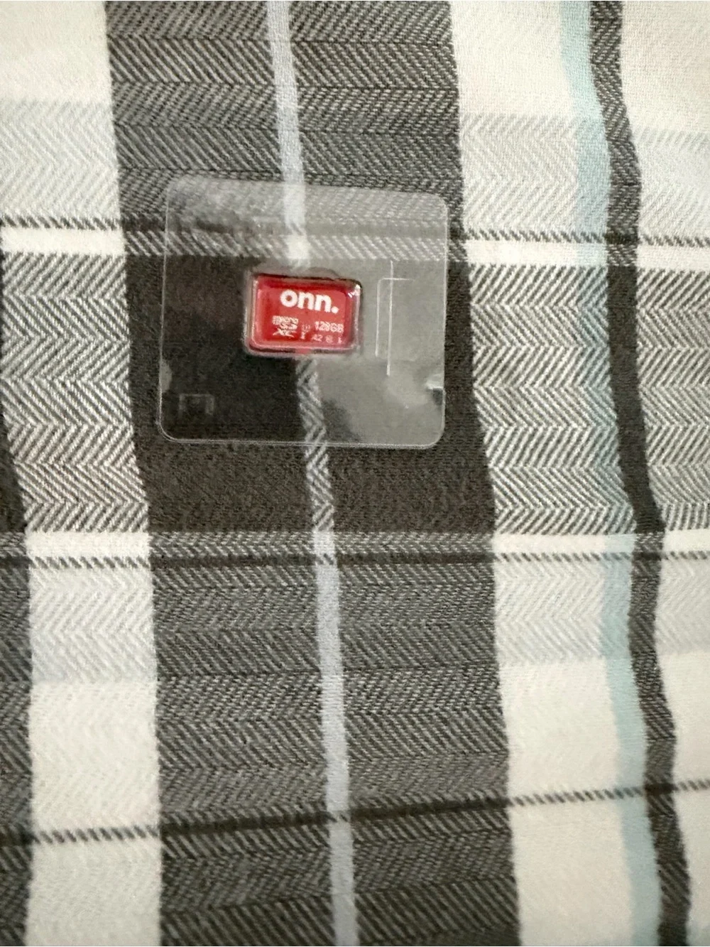 On Running Red 128GB microSD Memory Card